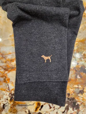 Victoria's Secret PINK yoga Leggings Sequined Waisteband Gray M thumbnail 8