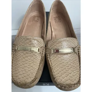 Naturalizer Gadget‎ Taupe snakeskin loafers 9 1/2 M women's thumbnail 5