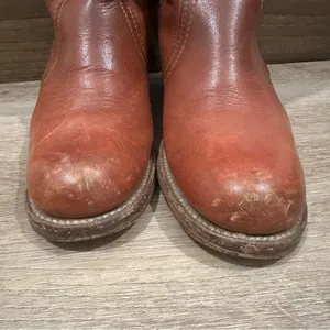 Frye Vintage Braided Sabrina Amber Brown Knee High Tall Boot Women's size 6 thumbnail 5