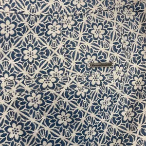 Abercrombie &Fitch| Fancy Blue Tapestry Shorts sz 8 thumbnail 4