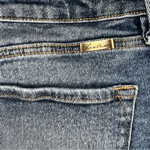 KanCan High Rise Straight Distressed Raw Hem Crop Denim‎ Jeans thumbnail 8