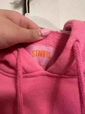 Starfit Hoodie Pink Size L thumbnail 2
