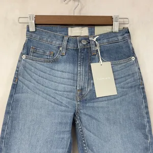 Everlane‎ High Rise Skinny Jeans Womens 23 Stretch Minimalist Indie Clean Girl thumbnail 3