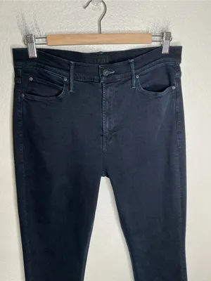 Mother Mid Rise Dazzler Ankle Fray jeans Holding Hands 32 thumbnail 2