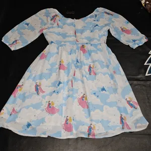 NWT Disney Princess Sleeping Beauty Aurora Cloud‎ Dress XS thumbnail 2