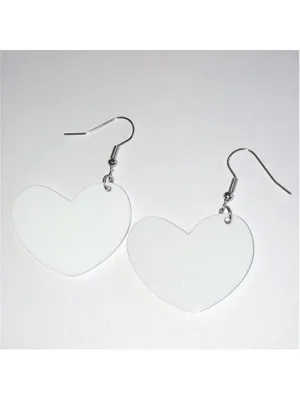 Colorful Teacher Heart Earrings thumbnail 3