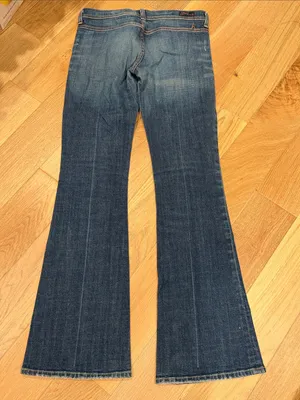 Vintage citizens of Humanity Gabrielle low rise flare jeans‎ denim size 27 thumbnail 2