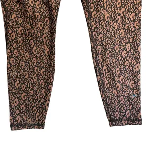 Old Navy Active Powersoft Leopard Pocket Leggings High Rise XL Go Dry 7/8 Casual thumbnail 6