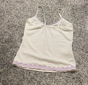 White Tank Top Lace thumbnail 2
