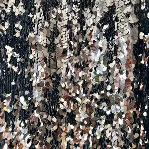 Vince Brown Sequin Shift Mini Dress Scoop Neck Racerback‎ Women’s Size 6 thumbnail 8