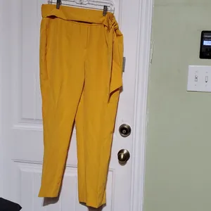 Marc Ney York Mustard Pants Size L thumbnail 4
