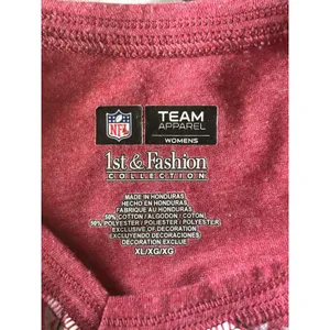 National Football League Team Apparel 5/$65 Atlanta‎ Falcons Women's Long Sleeve V-Neck Tee - XL thumbnail 4