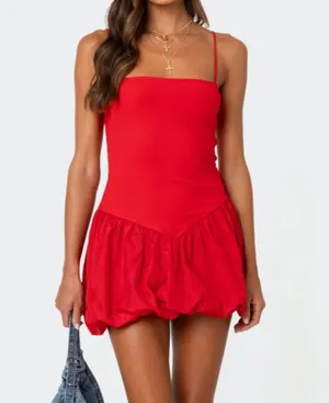 Edikted Red Dress thumbnail 1