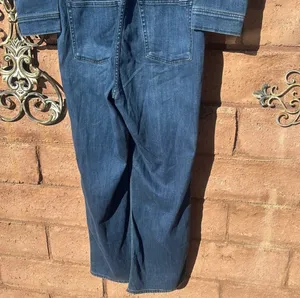 3x1 NYC Denim Jumpsuit Sz Large Straight Leg Long Sleeve Button Up Collared NWT thumbnail 9