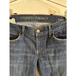 Women's Citizens Of Humanity Sz 27 Long Tall Kelly Low Rise Bootcut Jeans Y2K thumbnail 2