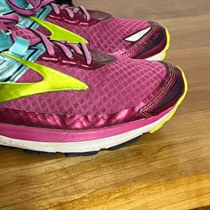 Brooks Ravenna 8 Womens Running Shoes Pink Teal‎ Green 1202381B622 Size 8.5 thumbnail 5
