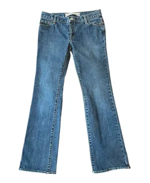 Gap Low Rise Jeans Y2K Boot Cut Womens 4 Blue Cotton Denim Classic Western thumbnail 1