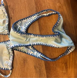 Hollister Swim Paisley Crochet Bikini Set thumbnail 8