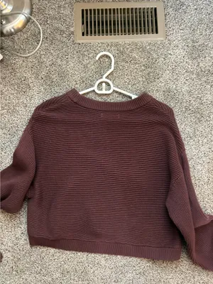 Brown PacSun Sweater Cropped LA Hearts thumbnail 2