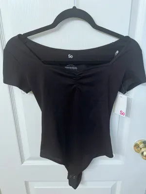 SO 🖤 T Shirt Black thumbnail 1