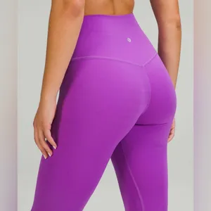 Lululemon‎ Align High-Rise Pant 25" Moonlit Magenta Size 10 thumbnail 3