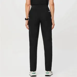 FIGS Yola Free X Lined Scrub Pants Black STYLE W23SW2007T Size Small Tall thumbnail 3