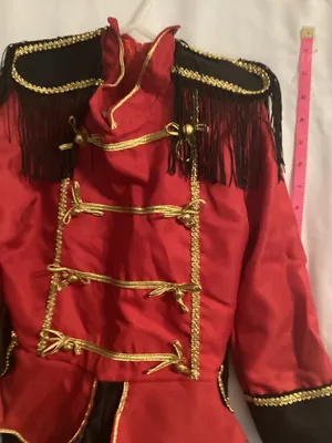 Dress America Nutcracker costume Red Size none thumbnail 3