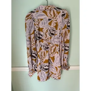 For Love‎ And Lemons Esmerelda Mini Dress S Women Long Balloon Sleeve thumbnail 2