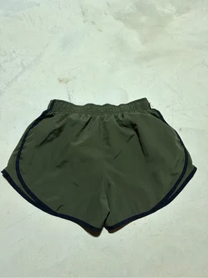 Nike Green Athletic Running Shorts dri-fit small thumbnail 4