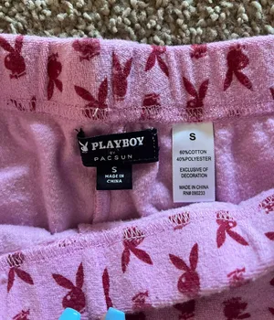 Pink Playboy Shorts  thumbnail 2