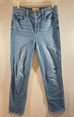 542 | Madewell The Perfect Vintage Womens 26‎ High Rise Tapered Denim thumbnail 1