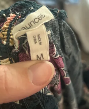Maurices Dress Floral Maxi thumbnail 4