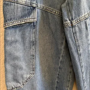 We The Free All Star Cargo Pull On Button Fly Baggy Jeans Size XS thumbnail 5