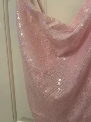 Pink sparkle top Size XS thumbnail 2