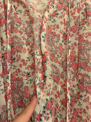 LoveShackFancy Floral Popover Dress thumbnail 7