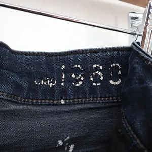 Gap 1969 Modern Flare Jeans Dark Wash Stanton Blue Denim 29s Fall 2013 thumbnail 3