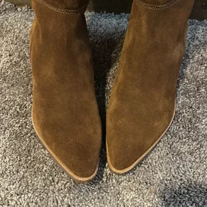 Steve Madden Lucca brown suede leather pull on over the knee boots thumbnail 10