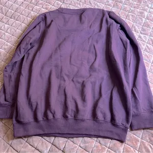 Def Leppard Maroon Sweatshirt Purple Size XS thumbnail 4