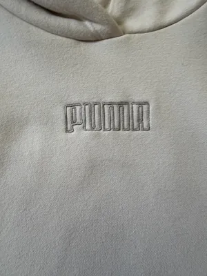 Puma Off-White Pullover Hoodie thumbnail 3