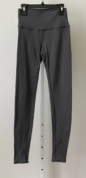Alo Yoga XS Anthracite Gray High Waist Airbrush Leggings Full Length Yoga Pants thumbnail 1