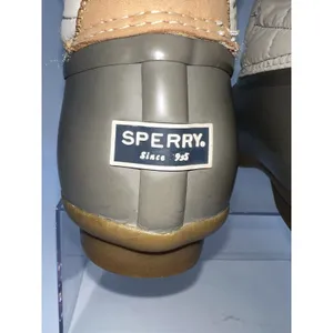 Sperry Beige Upper/Putty Rubber Women's Saltwater Jetty Duck Boots Size 9 thumbnail 8