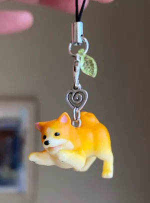 Handmade cute Japanese dog Shiba Inu phone charm/bag accessory/car display/strap🐶🌟 thumbnail 4