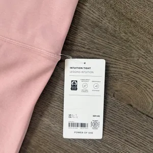 Athleta Intuition Ultra High Rise Cotton Legging Pink Size XL NWT Activewear‎ thumbnail 10