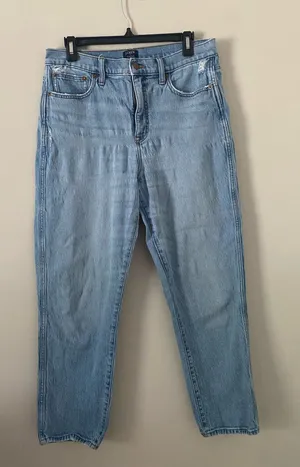 J. Crew Classic Vintage Light Blue High-Rise Women's Jeans thumbnail 1
