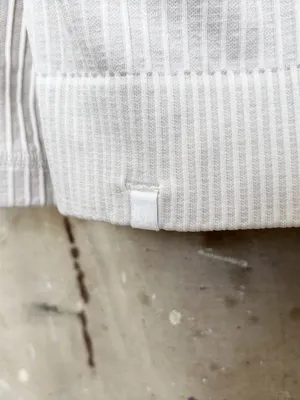 Lululemon Rest Less Cropped Half Zip, Rib White thumbnail 5