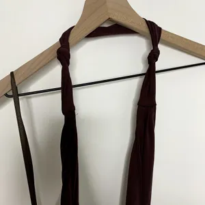Staud Brown Reagan Maxi Dress Womens Size Large thumbnail 3