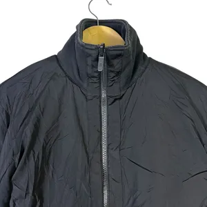 Lululemon Forever Warm Reversible Quilted Zip Jacket Womens 6 Black 100% Cotton‎ thumbnail 5