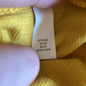 Madewell Crosshatch Side-Tie Dress Texture‎ & Thread Celestial Gold thumbnail 7
