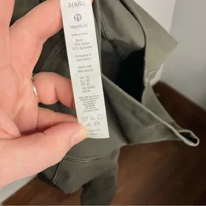 Heynuts dark olive green leggings with pockets size small (4-6)‎ thumbnail 5