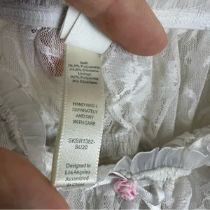 FOR LOVE & LEMONS white Belle Long Line Bra thumbnail 9
